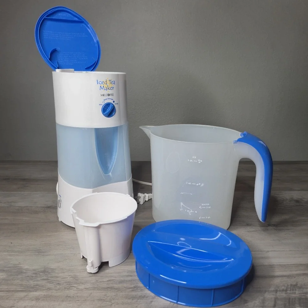Mr Coffee Fresh Iced Tea / Iced Coffee Maker 3 Qt Pitcher TM70 New Open Ugly Box